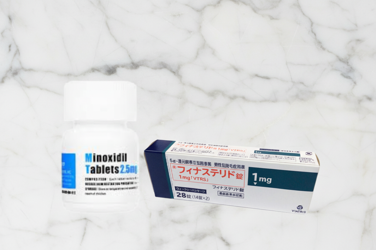 フィナステリド1㎎＋ミノキシジル2.5mg